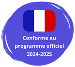 Conforme au programme officiel