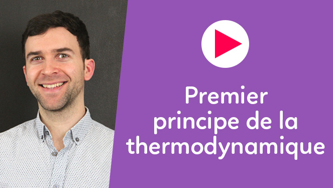 Premier Principe De La Thermodynamique | Physique-Chimie | Terminale ...